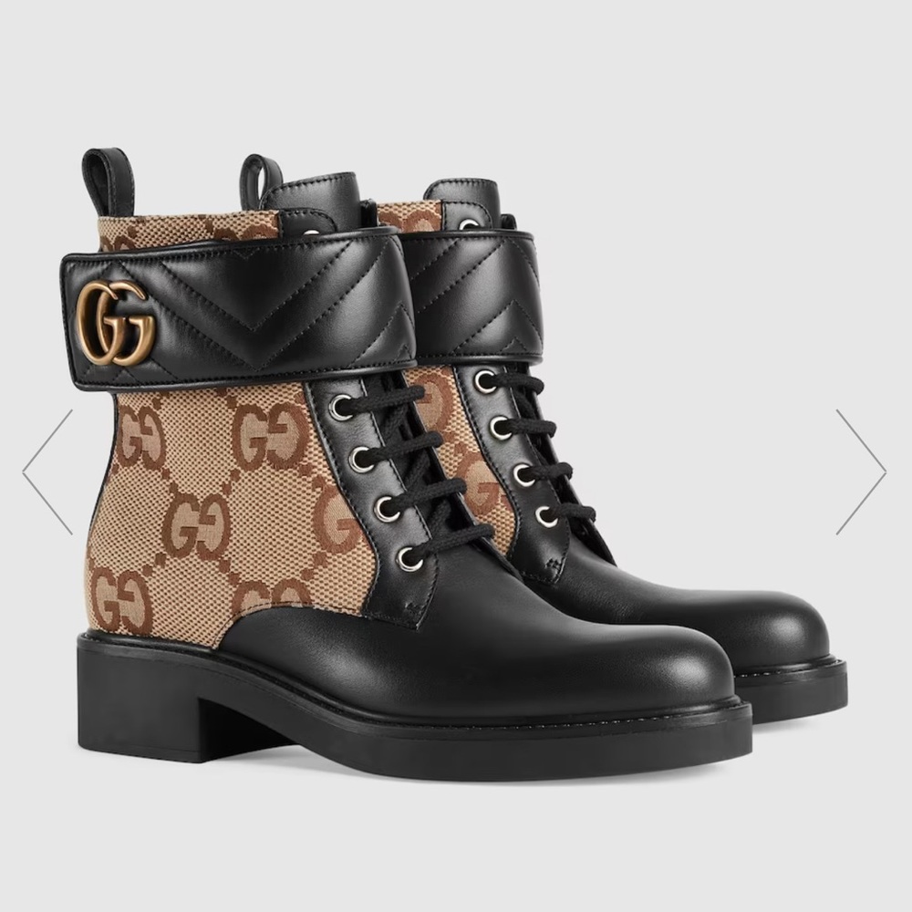 Womens Gucci Boots size 9.5 . Black , brown/tan (as picture shown ) Gently worn